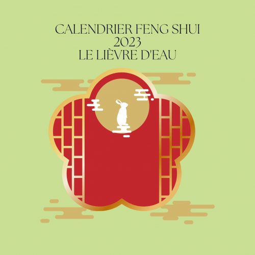 Calendrier feng shui 2023 - le lièvre d'eau
